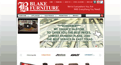 Desktop Screenshot of blakefurniture.com
